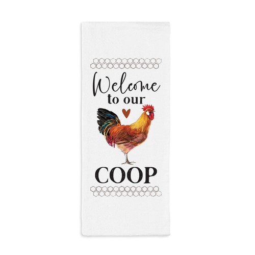 p. graham dunn Tea Towels - Welcome To