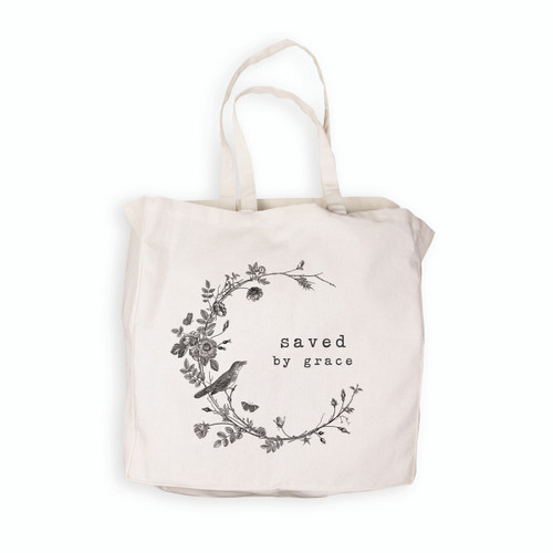 P. Graham Dunn Tote Bag - Saved By Grace