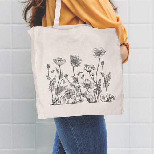 p. graham dunn Tote Bag - Wild Flowers