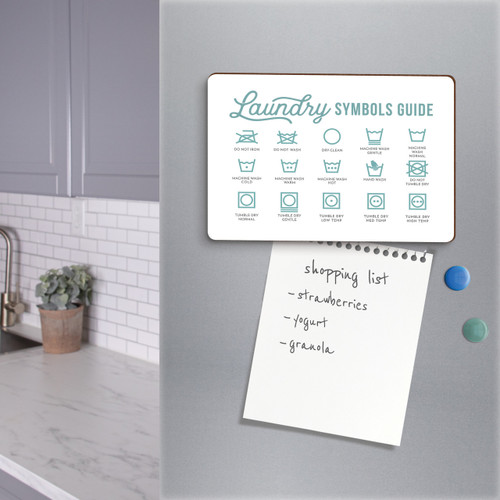 P. Graham Dunn Wood Magnet - Laundry Symbol