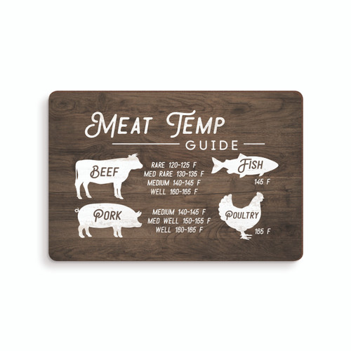 P. Graham Dunn Wood Magnet - Meat Temp