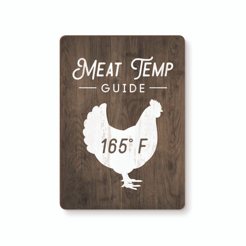P. Graham Dunn Wood Magnet - Meat Temp Chicken