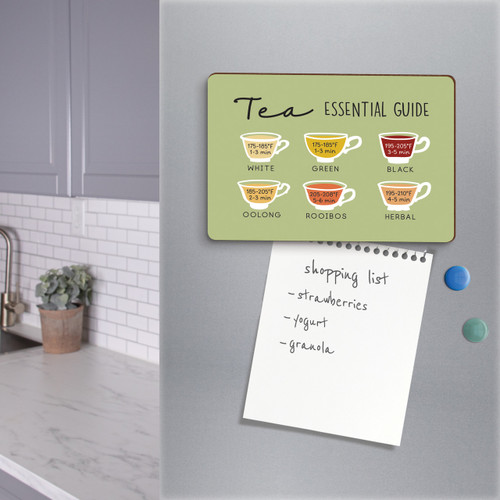 p. graham dunn Wood Magnet - Tea Guide