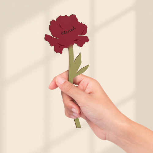 P. Graham Dunn Wooden Flowers - Blessed