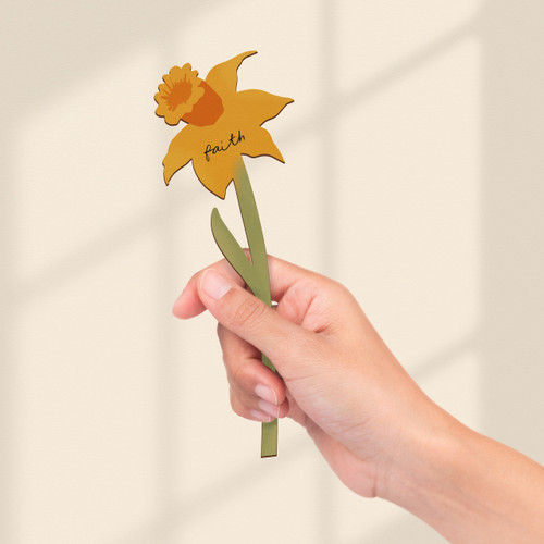 P. Graham Dunn Wooden Flowers - Faith