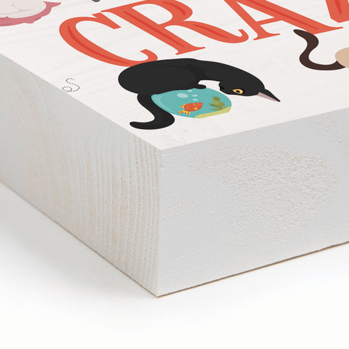 P. Graham Dunn Word Block - Cats Don't