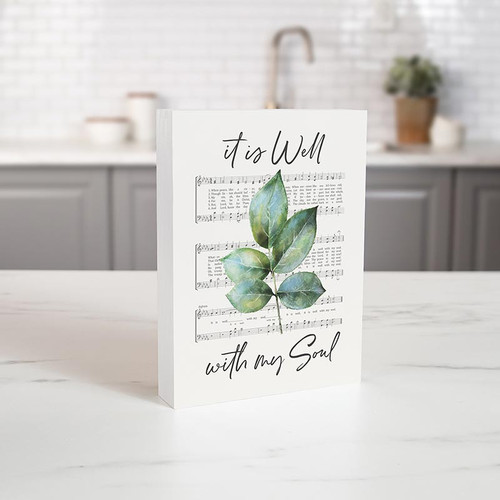 P. Graham Dunn Word Block - It Is Well