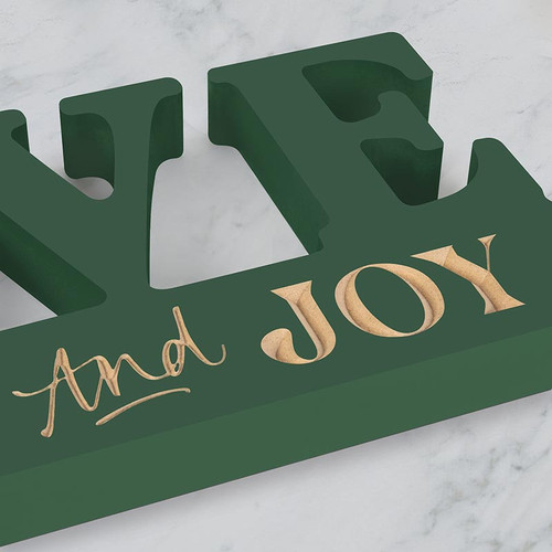 P. Graham Dunn Word Sign - Love