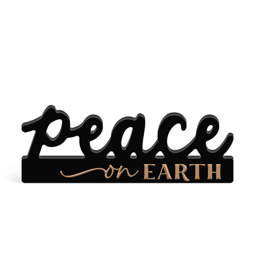 P. Graham Dunn Word Sign - Peace On Earth