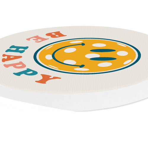 P. Graham Dunn Pickleball Car Coaster (Retail Pack) - Be Happy