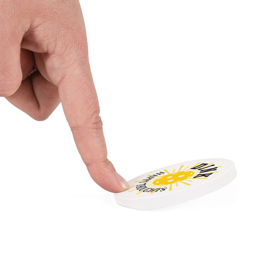 P. Graham Dunn Pickleball Car Coaster (Retail Pack) - Dink Happy Thoughts