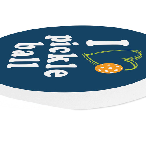 P. Graham Dunn Pickleball Car Coaster (Retail Pack) - I Love Pickleball