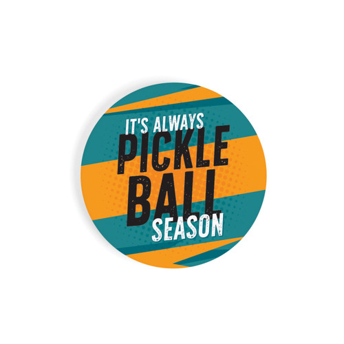 P. Graham Dunn Pickleball Car Coaster (Retail Pack) - It's Always Pickleball