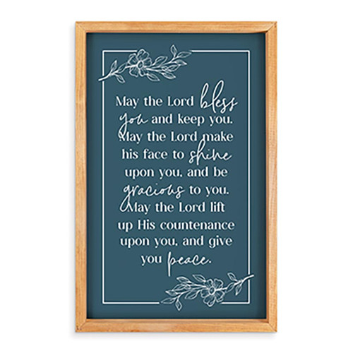 P. Graham Dunn Prayers + Praise Collection Framed Art - May The Lord Bless