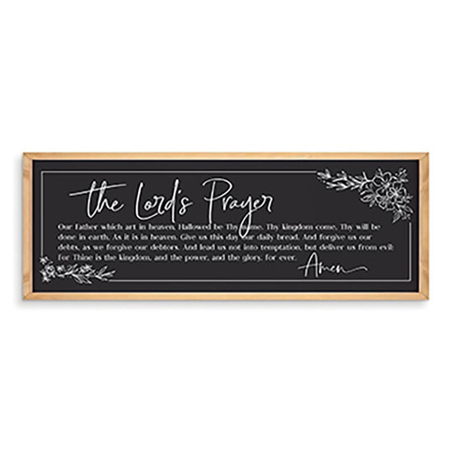 P. Graham Dunn Prayers + Praise Collection Framed Art - The Lord's Prayer