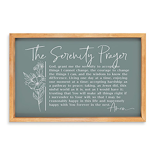 P. Graham Dunn Prayers + Praise Collection Framed Art - The Serenity Prayer