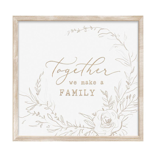 p. graham dunn Premier Carved Art - Together We Make A Family