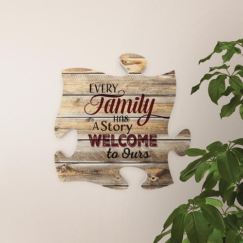 P. Graham Dunn Puzzle Pieces Artwork Photo Frame - Every Family