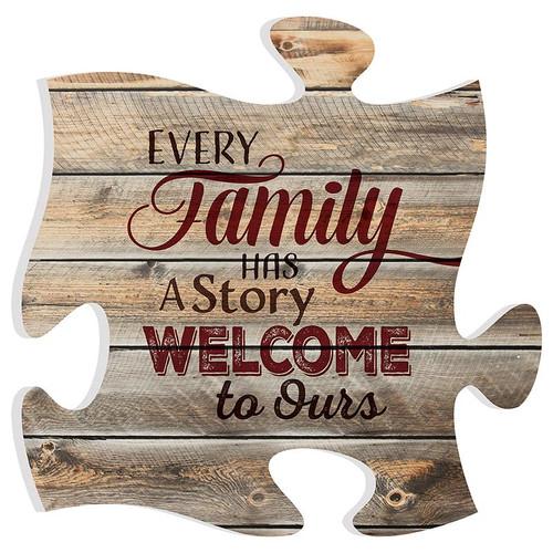 p. graham dunn Puzzle Pieces Artwork Photo Frame - Every Family