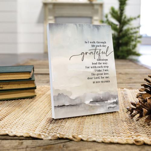 p. graham dunn Ron Tranmer Easel Block - As I Walk Through