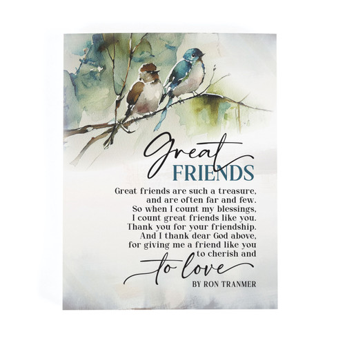 P. Graham Dunn Ron Tranmer Easel Block - Great Friends