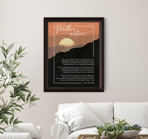 p. graham dunn Ron Tranmer Framed Art - Mother Nature - XL