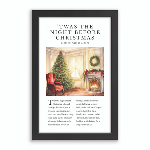 P. Graham Dunn Scripture Christmas Book Art - 'twas The Night