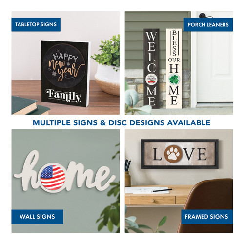 p. graham dunn Switcheroos Magnetic Swappable Discs - Happy New Year