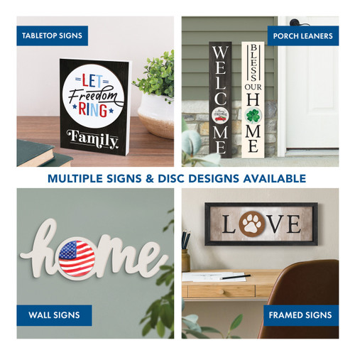 P. Graham Dunn Switcheroos Magnetic Swappable Discs - Let Freedom Ring