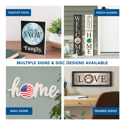 p. graham dunn Switcheroos Magnetic Swappable Discs - Let It Snow