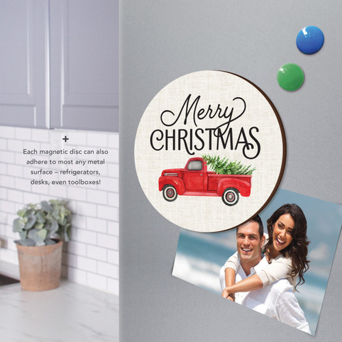 P. Graham Dunn Switcheroos Magnetic Swappable Discs - Merry Christmas