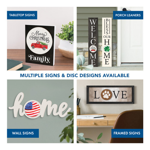 P. Graham Dunn Switcheroos Magnetic Swappable Discs - Merry Christmas