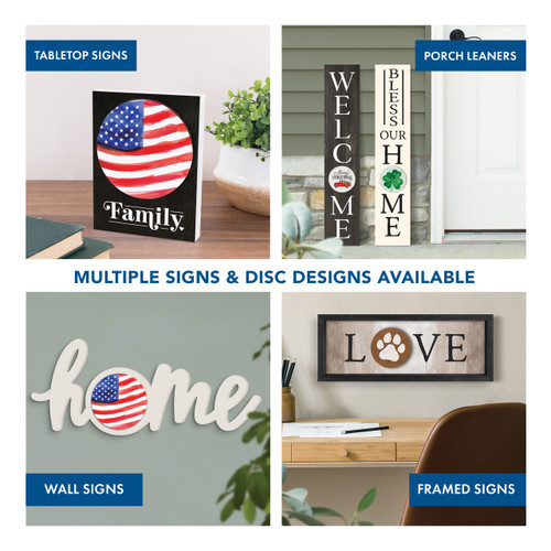 p. graham dunn Switcheroos Magnetic Swappable Discs - Usa Flag