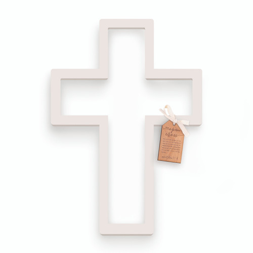 P. Graham Dunn The Open Cross Collection - White Open Cross - 18"H