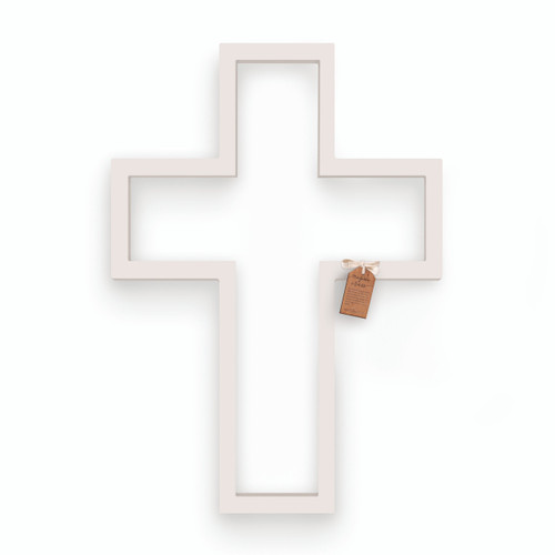 P. Graham Dunn The Open Cross Collection - White Open Cross - 34"H