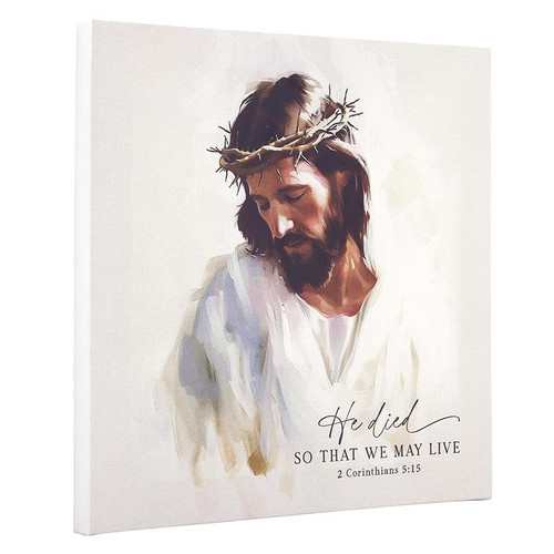 P. Graham Dunn The Way The Truth The Life Collection Canvas - He Died