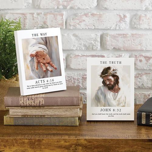 p. graham dunn The Way The Truth The Life Collection Easel Block - Acts 4:16 p. graham dunn The Way The Truth The Life Collection Easel Block - Acts 4:16