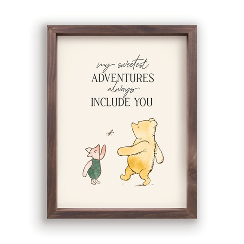 P. Graham Dunn Winnie The Pooh Collection Framed Art - My Sweetest