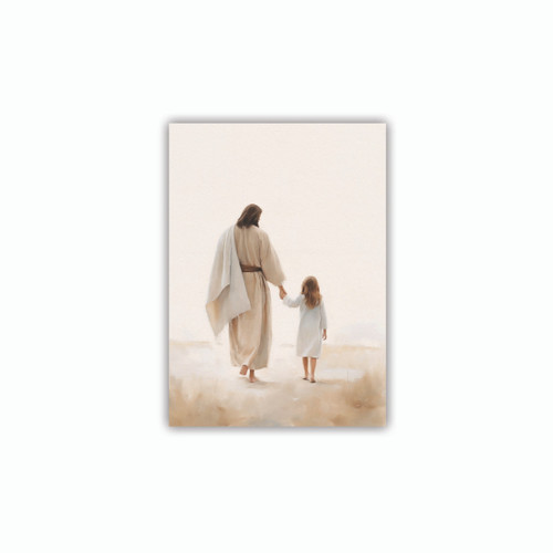 P. Graham Dunn Wonderous Watercolors Collection Canvas - Jesus Walking