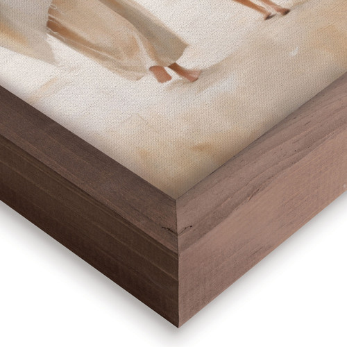 P. Graham Dunn Wonderous Watercolors Collection Framed Linen Art - Jesus Walking - XL