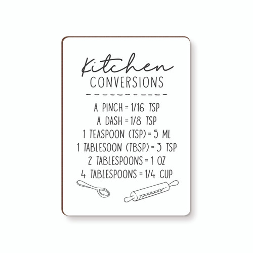 P. Graham Dunn Wood Magnet - Kitchen Conversation Vertical