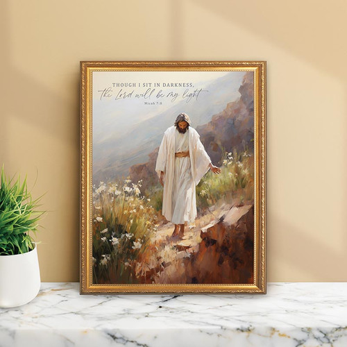 P. Graham Dunn You Are Whole Collection Gold Framed Linen Art