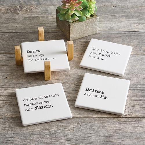 P. Graham Dunn You're My Type Collection Coaster - 4/pk