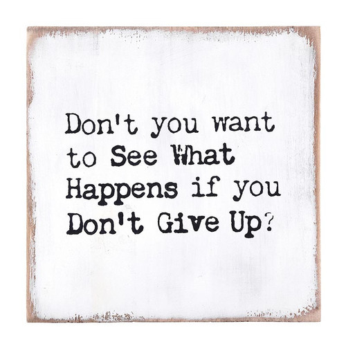 P. Graham Dunn You're My Type Collection Word Block - Don't You Want To See