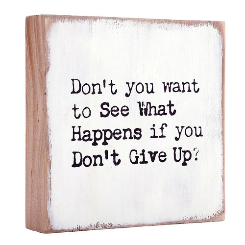 P. Graham Dunn You're My Type Collection Word Block - Don't You Want To See