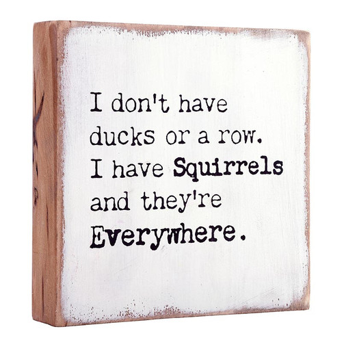 P. Graham Dunn You're My Type Collection Word Block - I Don't Have Ducks