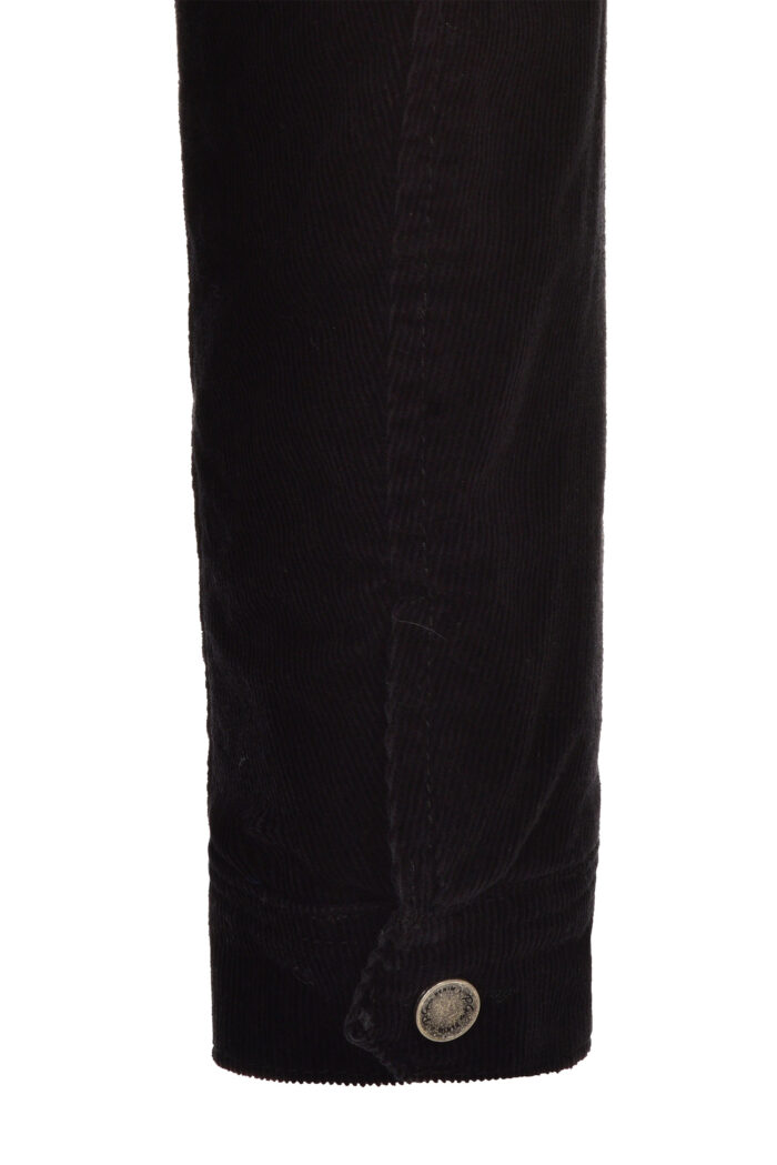 P. Grax Actor V1BLK Fur Denim Jacket