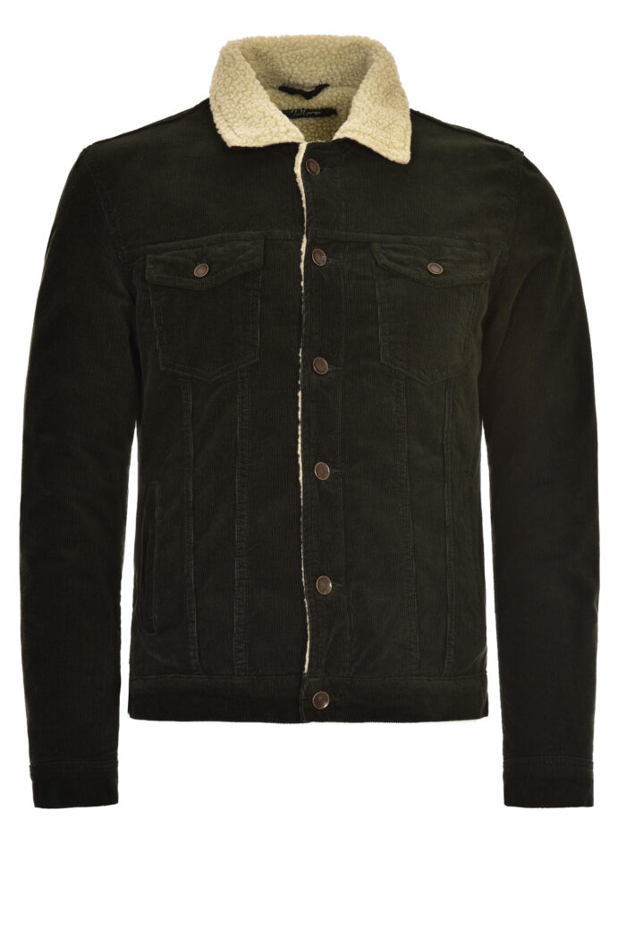 p. grax Actor V1GRN Fur Denim Jacket