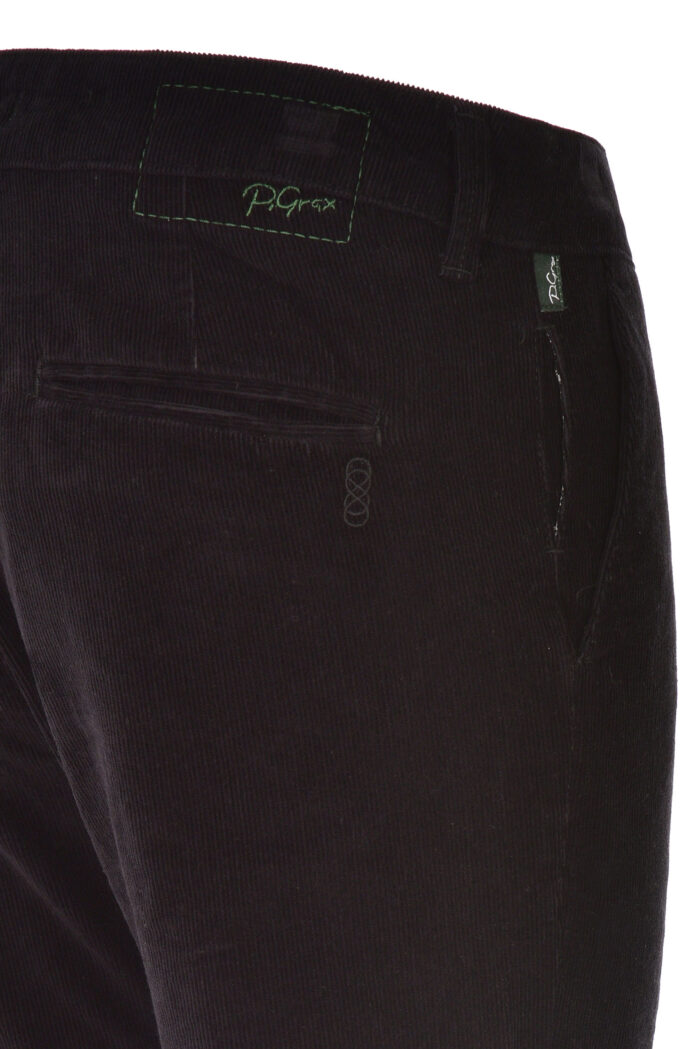 P. Grax Officer V1BLK Chino Slim Fit