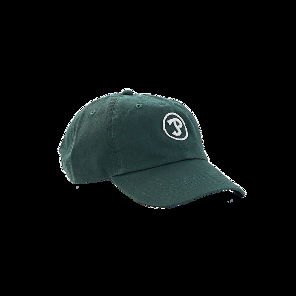 p. johnson Dartmouth Green Dad Cap with Sporting Logo